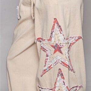 POL Jogger Pants with Star Detail